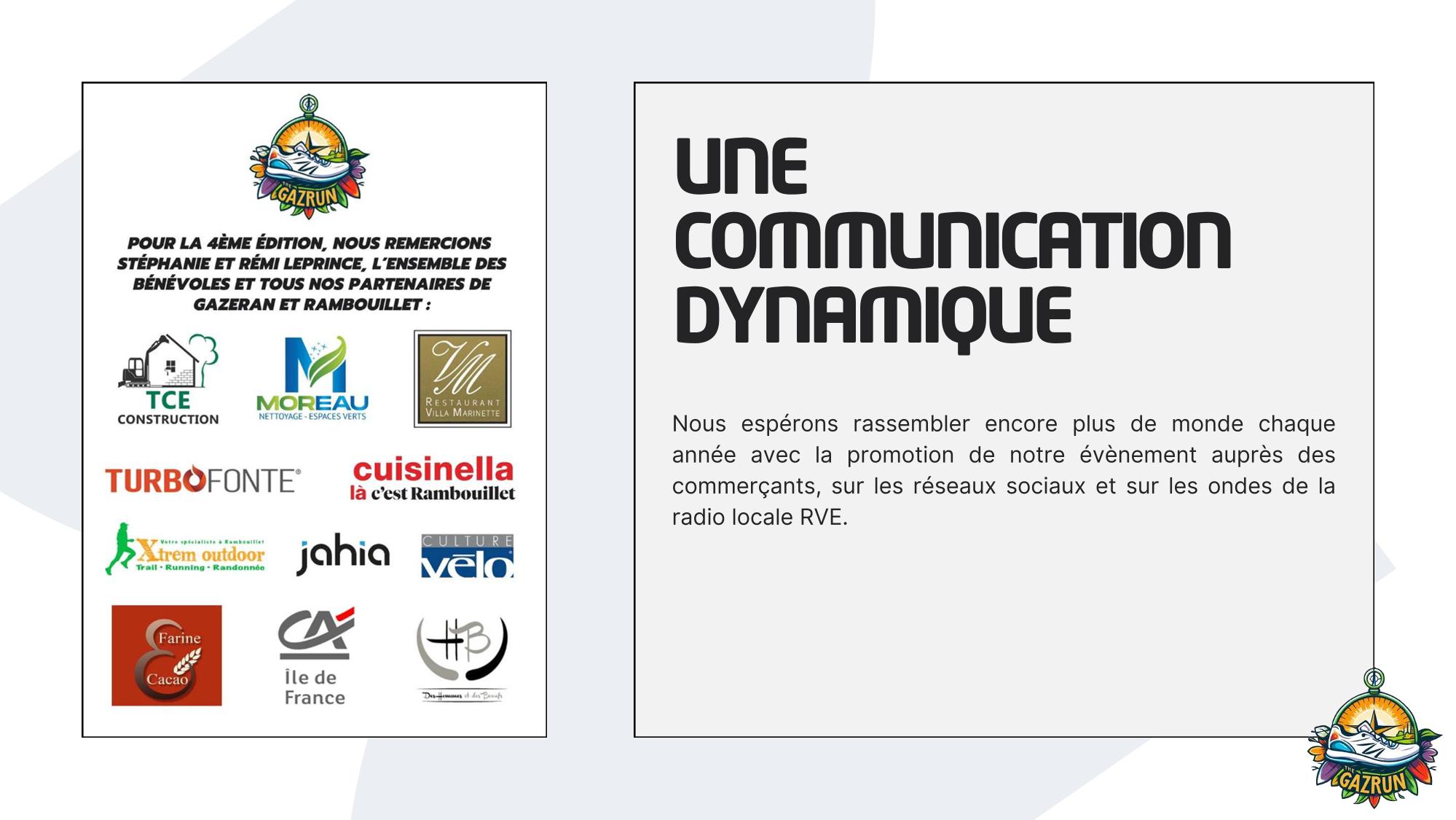 Dossier partenaires Gaz'Run 2026